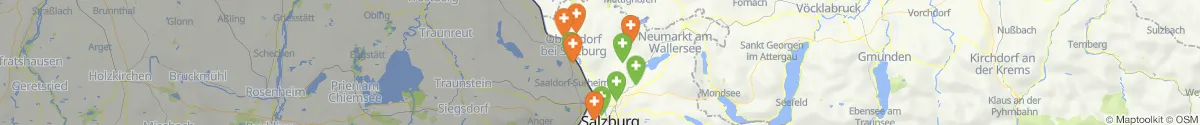 Map view for Pharmacies emergency services nearby Sankt Georgen bei Salzburg (Salzburg-Umgebung, Salzburg)
